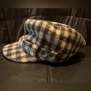 Brown Plaid Hat!